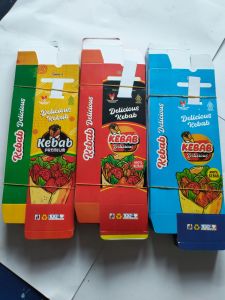 Kardus Kebab Kotak isi 100pcs / Box Kebab / Dus Kebab