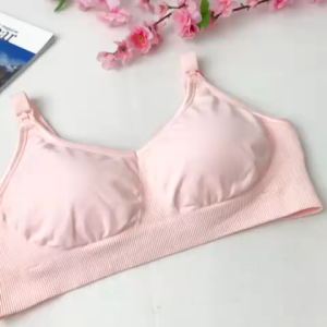 Bmama Sport & Casual Nursing Bra Inner Removable Padding Wide Band Support Seamless & Wireless (Recommend B-C cup)