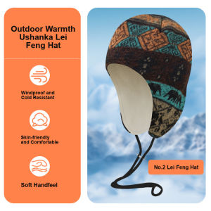 Cold Resistant Hearing Protection Fleece Lined Winter Protective Hat Adjustable Buckle Thickened Warm Faux Cashmere Ear Cover