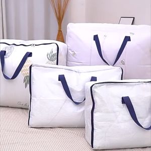 BIG BAG Beg Toto Waterproof Transparent Storage Bag Comforter Storage Bag Blanket Bag Pillow Beg Cadar Plastik Toto