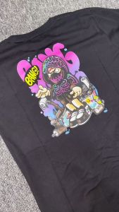 Kaos Pria Distro Motif BANG! Keren Hitam Dewasa Lengan Pendek Terlaris