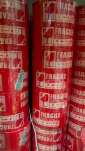 Red Fragile Packaging Tape 2 inches X 100 meters