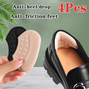 4pcs 5D Shoe Pads for High Heels Pain Relief Anti-wear Cushion Heel Protectors Shoes Sticker Foot Care Liner Grip Insole Insert Pad