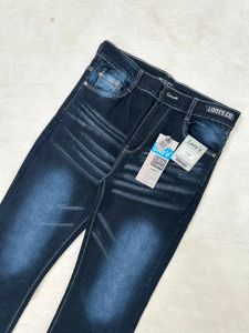 Celana Jeans Wanita Cutbray Highwaist Bahan Melar Stretch Korean Style Hangover Denim Premium