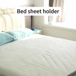 SG READY STOCK Invisible Bed Sheet Fixer 4PC Anti Shift Clip Pinless Sheet Holder Bed Cover Fastener