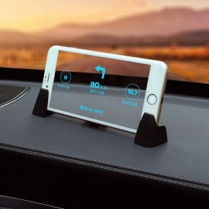 Creative Car Dashboard Phone Holder Sticky Mount Automobile Interior Mobile Phone Stand Automobile Specialty Storage