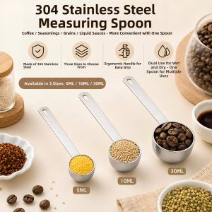 YOULE | 304 Stainless Steel Multi-functional Measuring Spoon