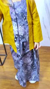 KEBAYA ANAK BATIK usia 123456789 tahun kutubaru anak perempuan // kebaya anak lengan panjang // kebaya anak lengan pendek // setelan kebaya setelan rok