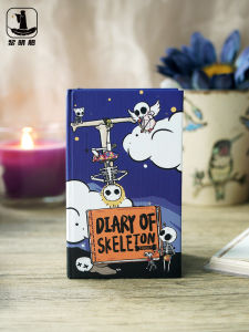 Akanar Small Skeleton Diary Tarot Card Game Chinese Playing Cards Gaming Tabletop Accessories Taiyuan A034 Made in China