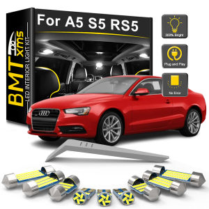 BMTxms Canbus LED Interior Light Bulb Kit For Audi A5 S5 RS5 8TA 8T3 2007-2011 2012 2013 2014 2015 2016 2017 Car Accessories