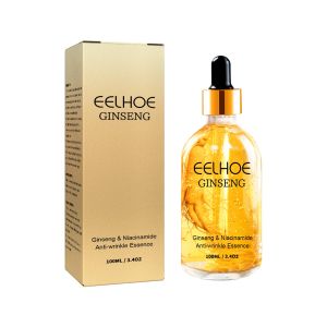 Eelhoe Ginseng & Niacinamide Anti-wrinkle Essence Fine Lines Around the Eyes and Tighten the Face Essence to Moisturize the Skin Ginseng Dry Skin Moisturizing Essence(100ml)