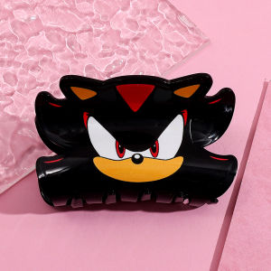 Cute black cartoon character hair claw multi-functional hair accessory hair claw