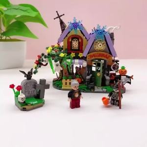 Bandai | Bộ Đồ Chơi Lắp Ráp Xe Bí Ngô Halloween Dành Cho Bé Gái - Bộ Mô Hình Đồ Chơi Du Lịch Cho Trẻ Em Mô Hình Nhà Cửa Phố Phường