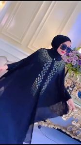 GAMIS ABAYA TURKI KAFTAN BUSUI NAJMI SERIES JERSREY PREMIUM MIX CERUTY BABY DOLL