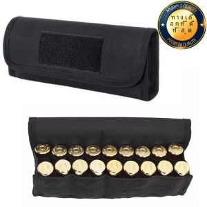 18 รอบยุทธวิธีผู้ถือเชลล์กระสุนการล่าสัตว์กลางแจ้ง MOLLE เอวกระเป๋า 12/20 Gauge Shotgun ตลับหมึก Bullet POUCH