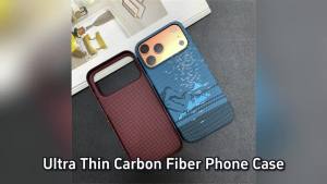 Luxury Ultra Thin Carbon Fiber Phone Case for iPhone 13 14 15 16 17 Pro Max Air 16 Plus Shockproof Hard PC Alloy Back Cover