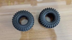 Lốp Xe Mềm Cao Su 1.3 Inch Cho Xe Điều Khiển Từ Xa Phù Hợp Với Xe RC Crawler 1/18 TRX4M 1/24 Axia1 SCX24