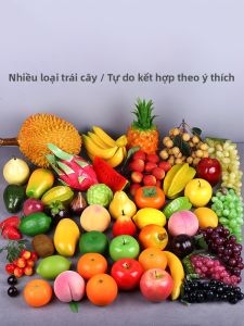 HANXUANMIAOYI | Mô Hình Trái Cây Giáo Dục Táo Chuối Nho