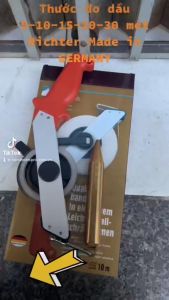 Thước đo dầu 5-10-15-20-30 mét Richter Made in GERMANY