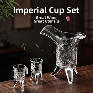 JOYLONG | Emperor Wine Glass Large Classical Style