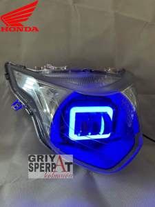 LAMPU DEPAN BEAT POP DAYMAKER LED SUPER TERANG