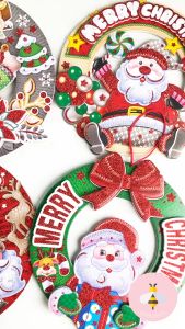 Scoop Dekorasi Natal Wreath Merrry Christmas (pc) 70040100