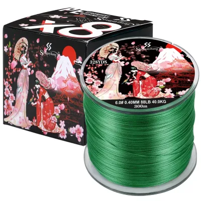 Dây Câu Cá Bện Sougayilang X8 100/300m Đa Sợi Chất Liệu PE Nhật Bản Chịu Lực Kéo 22-88LB Dùng Cho Câu Cá Bass Cá Pike Cá Chép Câu Biển Sông Hồ.