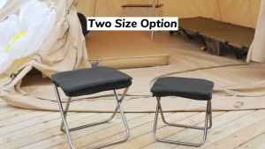 REECHO Outdoorcamping สตูลพับสตูลแบบพกพา Mini เก้าอี้พับกลางแจ้งสตูลเก้าอี้น้ําหนักเบา Camping สตูลวางเท้าสําหรับผู้ใหญ่เด็กเดินป่ากลางแจ้ง