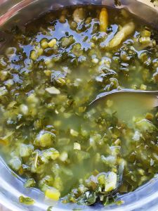 Water Pickles Yunnan Dehong Specialty Authentic Dai Homemade Dai Flavor Old Milk Potato Side Dish Sour Pickles Soup Sour and Crispy