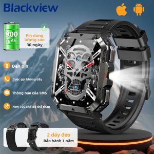 Đồng Hồ Thông Minh Ngoài Trời Blackview W70Pro Màn Hình TFT HD 2.01 Pin 900mAh Với Đèn Khẩn Cấp La Bàn Thiết Bị Theo Dõi Thể Dục Dành Cho Nam Giới