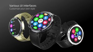 Luar Sukan T30 Pintar Jam Tangan 1.6 Skrin Bulat Definisi Tinggi Besar 600mah Panjang Hayat Bateri 60 Hari dengan Panggilan