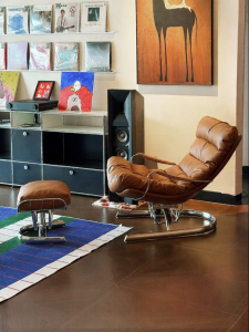PURPLELEAF | Italian Style Living Room Single Leisure Recliner Chair