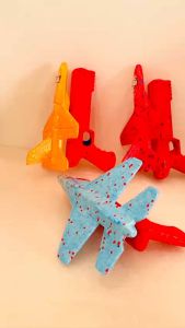 [CÓ ĐÈN] Đồ chơi súng bắn máy bay xốp bay lượn trên không đồ chơi ngoài trời xún bắn máy bay bằng xốp mềm an toàn cho