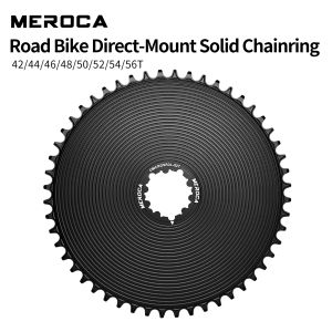 MEROCA | MEROCA Road Bicycle Single Chainring 42t/44t/46t/48t/50t 3-Nail Direct-Mounted 8/9/10/11/12-Speed Closed Road Bicycle Chain Ring