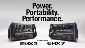YAMAHA EMX7 Power Mixer เพาเวอร์มิกเซอร์ 12 CH 710 วัตต์ คลาส D มีเอฟเฟคดิจิตอลในตัว เพาเวอร์มิกซ์ น้ำหนักเบา พกพาสะดวก
