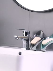 ที่วางสบู่ ถาดวางสบู่ ที่วางฟองน้ำ ที่วางแปรง ทรงใบไม้ ความงาม และสายเจอ ราคาถูกต้อง