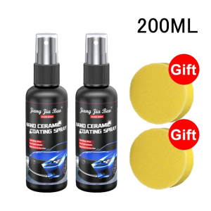 3 In 1 Car Ceramic Nano Coating Liquid Coating Nano Long-Term Protection Car Paint Bright Coating Anti-UV Polishing Care Liquid