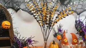 10pcsArtificial Jasmine Flowers for Seasonal Table Decoration Plastic Artificial Flowers Suitable for Various Home Decorations
