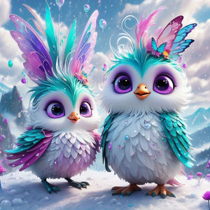 Huacan Full Diamond Painting Owl Mountain Diamond Mosaic Animal Complete Kit Home Decoration