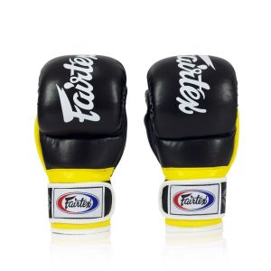 Fairtex FGV18 Super Sparring Grappling MMA Gloves Yellow