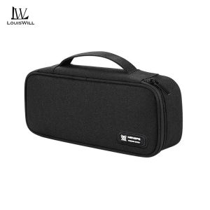 LouisWill Digital Storage Bag Travel Organizer Electronic Gadget Bag USB Cable Storage Bags Large Cable Organizer Bag Accessories U Disk Hard Drive Accessories Storage Bag