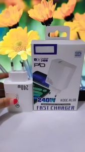 Batok Adapter PD VVO ALS6 240W Batok Colokan TYPE C Fast Charger Support Fast Charging