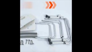 LUGG【COD】Shower Chair Elderly Bath Bathroom Aluminum Alloy with Armrests Rust-proof aluminum alloy shower chair shower chair bathroom toilet shower chair shower chair stool