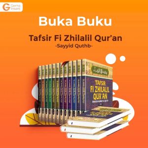 Tafsir Fi Zilalil Quran Super Luks Zhilail Qur`an 1 SET Lengkap 12 Jilid Sayyid Quthb - Gema Insani