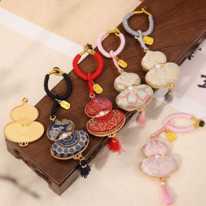 DIY Gourd Pendant Material Kit Handmade Traditional Craft for Salon Activity Unique High-End Feeling Gift Creative DIY