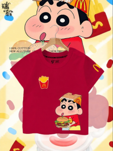 RuiYi | Crayon Shin-chan X McDonalds Co-branded T-Shirt For Kids
