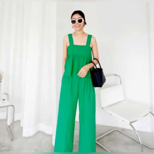 Summer Beach Casual  Boho Plain Korean  Sleeveless Top and Wide Leg Pants    - xs to large - classy and elegant - timeless classic  - timeless piece - casual office or party - classic piece - super kapal ng tela - hindi kayo magsisi - our aim is to prod