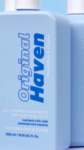 [Wholesale ยกกล่อง 32 ชิ้น] Havenhound Original Haven All-Rounder Shampoo for Pets ผลิตภัณฑ์ แชมพู สูตรดั้งเดิม สำหรับ สัตว์เลี้ยง เฮเว่นฮาวด์ 500 ml สารสกัดจากสาหร่ายและงา