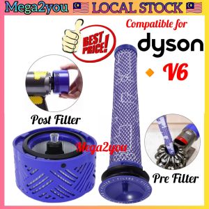 🔥LOCAL SELLER🔥 Replacement for Dyson Vacuum Cleaner Filter Hepa Filter Compatible Dyson Pre Filter & Post Filter for Dyson V6 Vacum Vakum Filter Spare Part Accessories