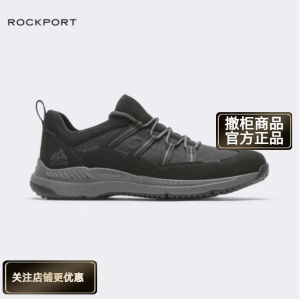 Rockport Mens Casual Outdoor Shoes Comfortable Versatile Low Top Stitching Detail Shock Absorption Rubber Sole Spring 2024